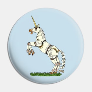 Mechanical Unicorn Pin