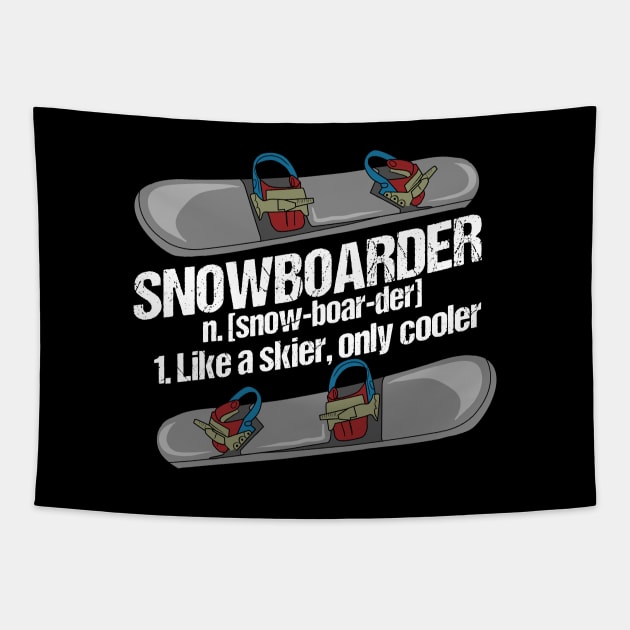Snowboard tapestry top