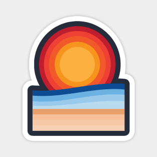 Modernist Summer Magnet