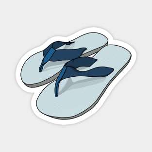 Cute pair of flip flops Magnet