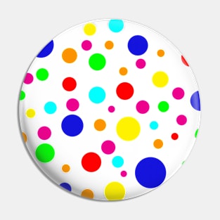 Colourful Circles Pin