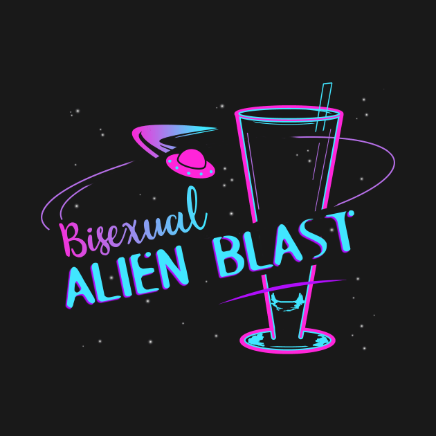 Bisexual Alien Blast by mint_tees