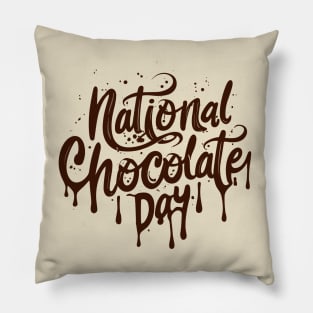 National Chocolate Day – October 28 Pillow