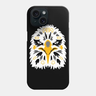 bird artistic face Phone Case