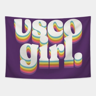 VSCO Girl /// Retro Typography Design Tapestry