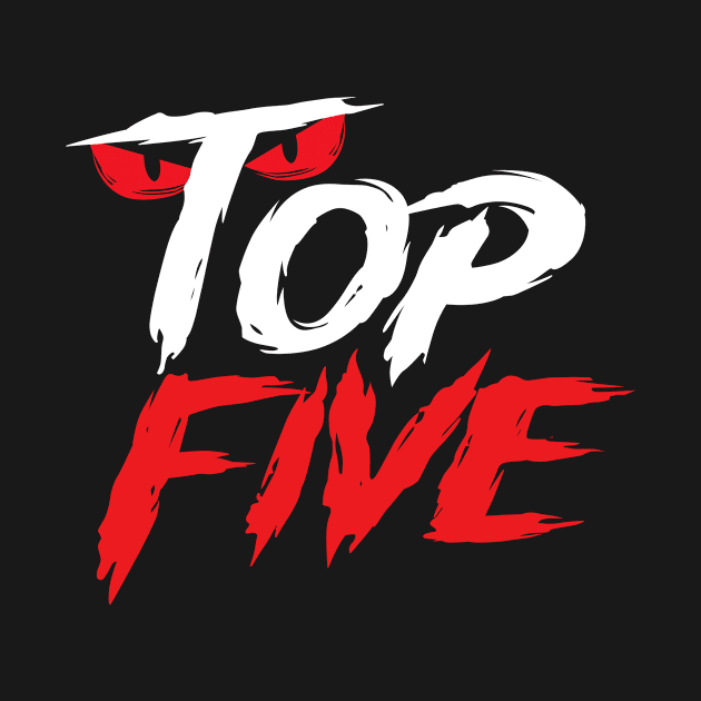 Top Five (red and white) by NaRon Tillman