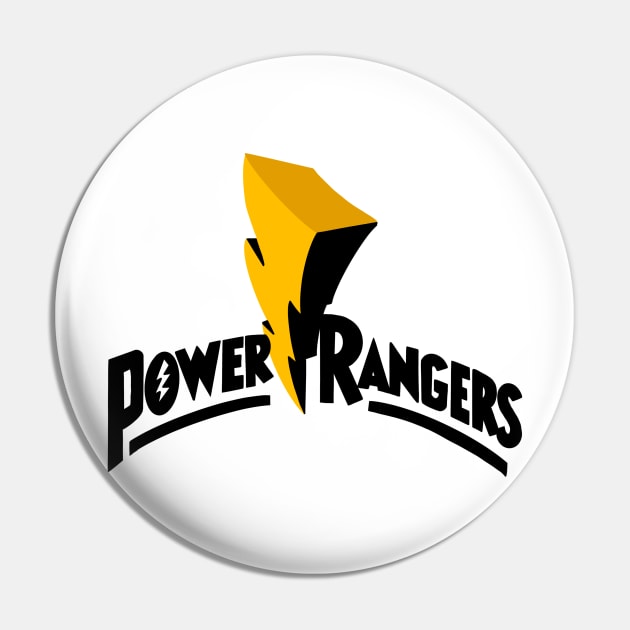 Power Rangers Pin by Brains