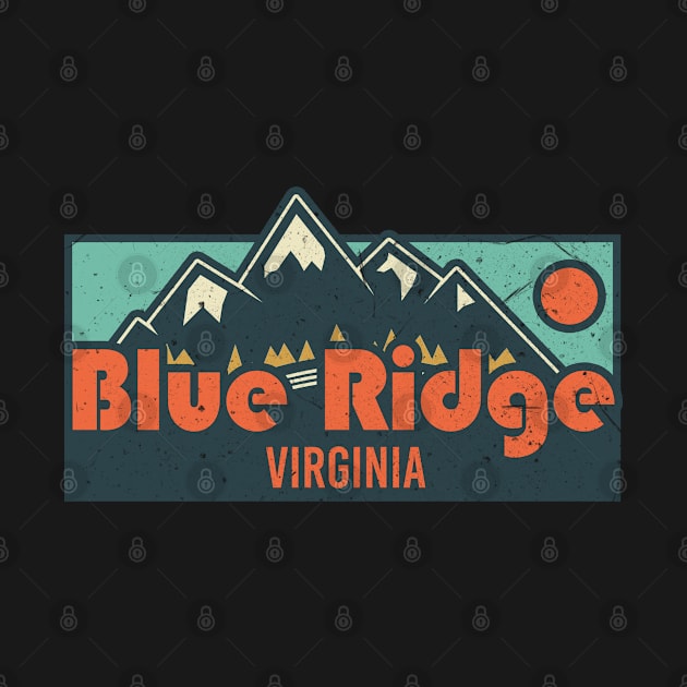 Blue Ridge national park camping. Perfect present for mother dad father friend him or her by SerenityByAlex