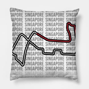 Singapore - F1 Track Pillow