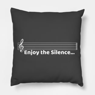 Enjoy the Silence Pillow