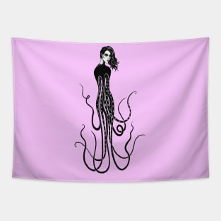 Octopus lady Tapestry