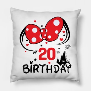 20th birthday Pillow