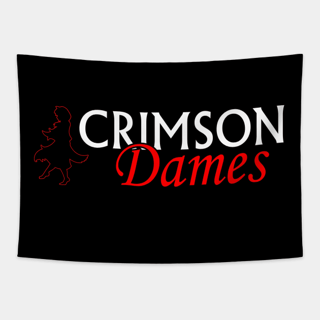 Crimson Dames - Logo Tapestry by Ciel of Studio-Aegis