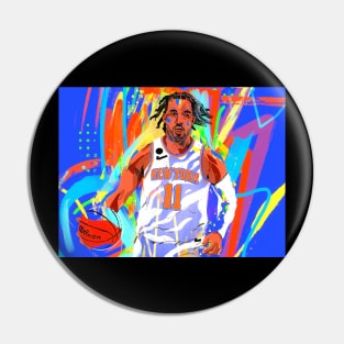 Jalen Brunson Painting Pin