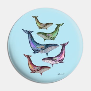 Oh Whale! Pin