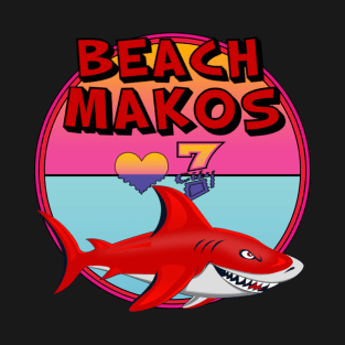 Festival BIG Beach Mako Sharks T-Shirt