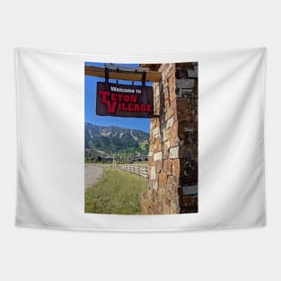 Teton Village, Wyoming Tapestry