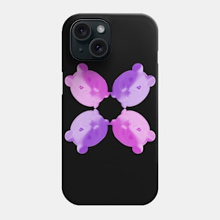 Pink and Purple Mice Phone Case