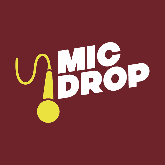 Mic Drop NZ (White Text) by Mic Drop