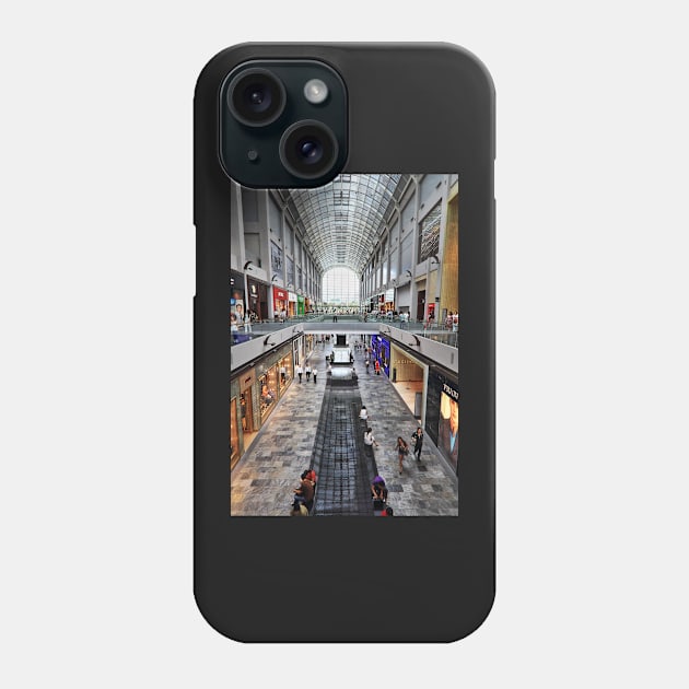 Shopping Arcade Marina Bay Sands Expo & Convention Centre Phone Case by holgermader