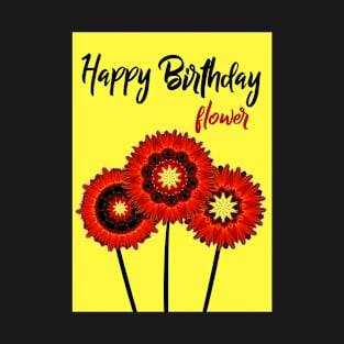 Sunflower - happy birthday flower T-Shirt