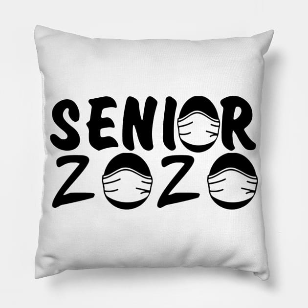 Senior 2020,Graduation 2020,Senior Quarantined,Graduation Quarantined 2020,Grad Squad,Grad 2020 , Graduation tshirts Pillow by CHIRAZAD