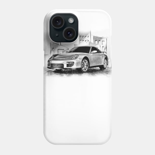 Porsche Phone Case by DeVerviers