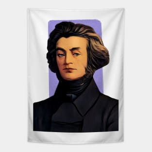 Polish Poet Adam Mickiewicz illustration Tapestry