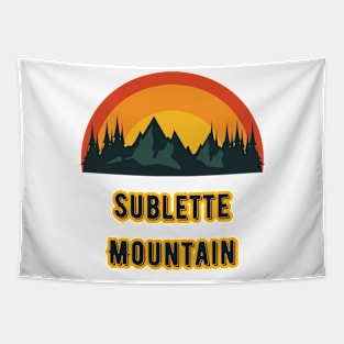 Sublette Mountain Tapestry
