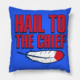 Cleveland Baseball Hail To The Chief Pillow