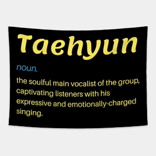 Definition of Taehyun TXT Tapestry