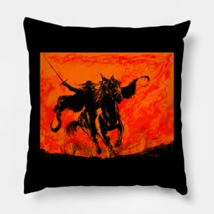 Zorro Fire and Flames Pillow