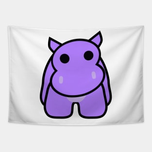 Crumple the Hippo CHUMMY Tapestry