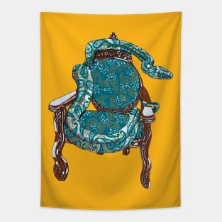 Snake and Chair Tapestry