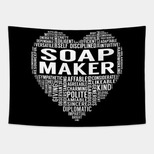 Soap Maker Heart Tapestry