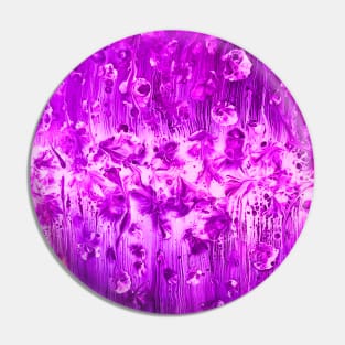 Shades of Purple Abstract Pin