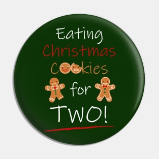 Eating Christmas Cookies For Two Pin