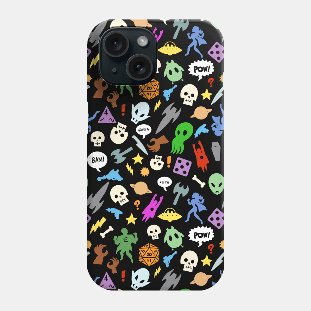 Cartoon Boom - full color blast Phone Case by House.of.Fun