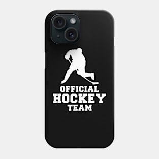 Slapstick Champions - Official Hockey Team Tee: Score Big with Humor! Phone Case