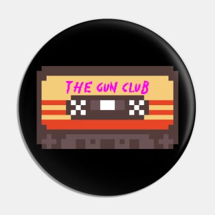 The Gun Club 8bit Cassette Tape Pin