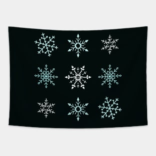 Snowflake Design Tapestry