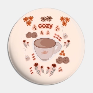 Cozy Coffee Pin