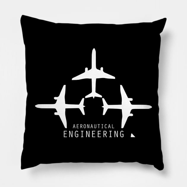 aeronautical engineering aerospace engineer Pillow by PrisDesign99