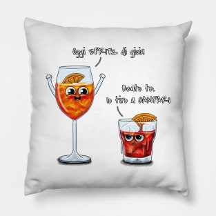 Arabella-Spritz e Campari Pillow