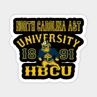 North Carolina A&T 1891 University Apparel Magnet