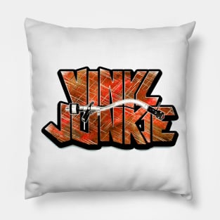 Vinyl Junkie Pillow