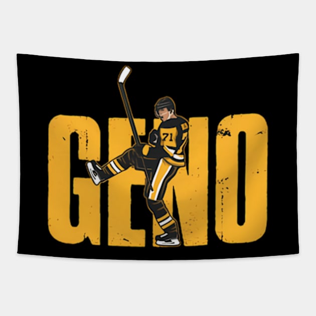 Evgeni Malkin Geno Tapestry by binchudala