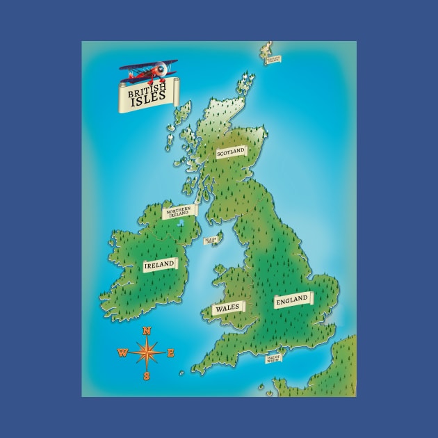 Map of the British Isles by nickemporium1