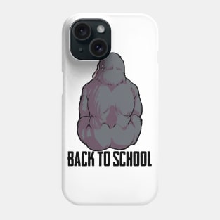 Gorilla - Back To School Phone Case