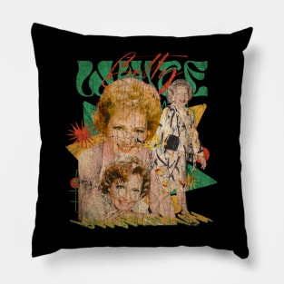 VINTAGE POP RETRO -BettyWhite - STYLE 70S Pillow